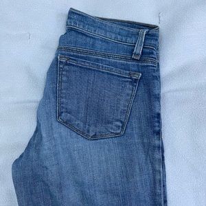 J Brand, Cropped + ripped denim, Size 24